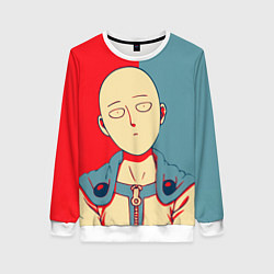 Женский свитшот Saitama hero face