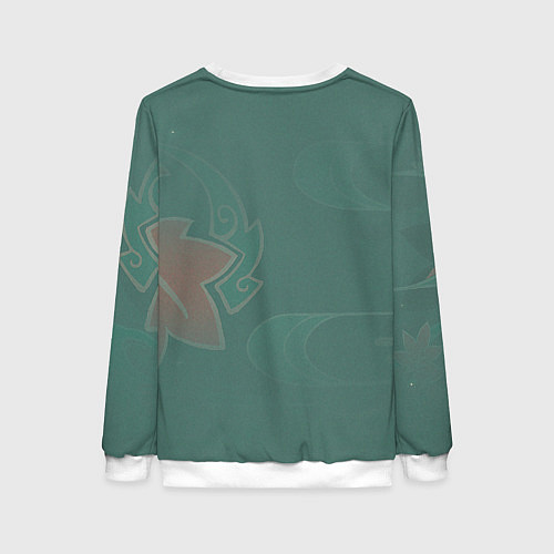 Женский свитшот Kaedehara Kazuha Genshin Impact / 3D-Белый – фото 2