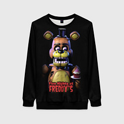 Свитшот женский Five Nights at Freddy, цвет: 3D-черный