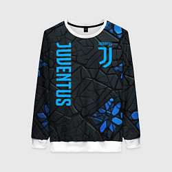 Свитшот женский Juventus logo, цвет: 3D-белый