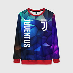 Свитшот женский Juventus logo blue, цвет: 3D-красный