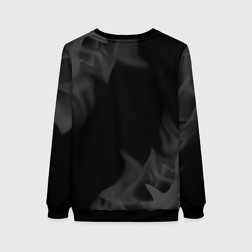 Женский свитшот Counter Strike glitch на темном фоне / 3D-Черный – фото 2