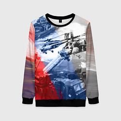 Свитшот женский Армия РФ, цвет: 3D-черный