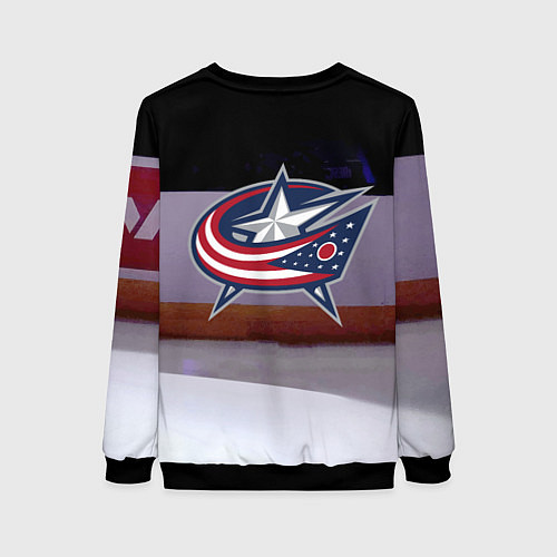 Женский свитшот Sergey Bobrovsky - goalkeeper - Columbus blue jack / 3D-Черный – фото 2