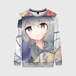 Женский свитшот Touhou Project Улыбающаяся Койши Комейдзи