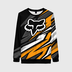 Женский свитшот Fox motocross racing - orange