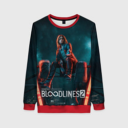Женский свитшот Мистер Дамп Vampire the masquerade bloodlines 2