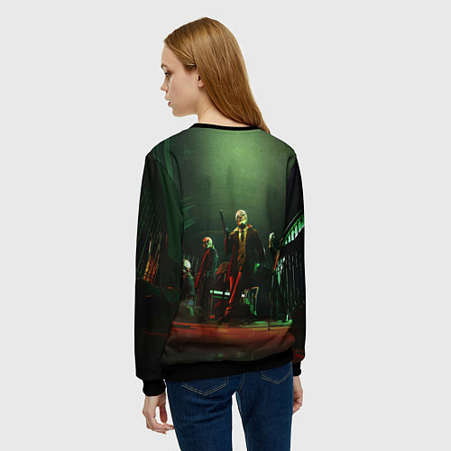 Женский свитшот Грабители Payday 3 / 3D-Черный – фото 4