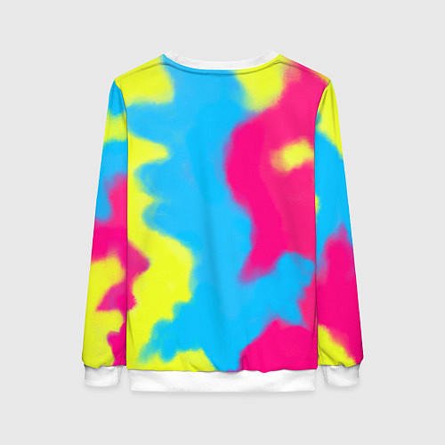 Женский свитшот I Am Kenough Tie-Dye / 3D-Белый – фото 2