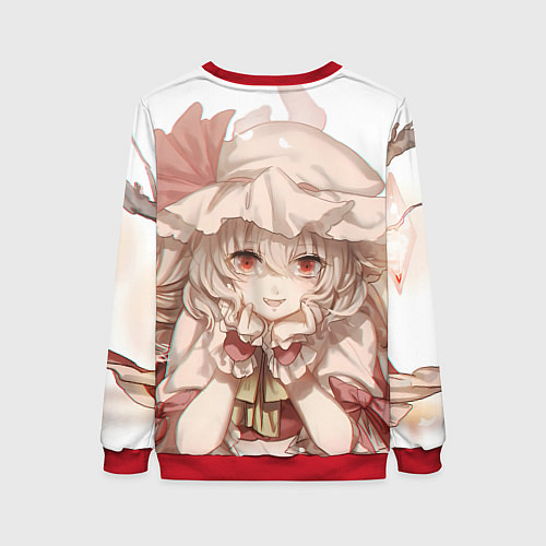 Женский свитшот Touhou Project Flandre Scarlet Cute / 3D-Красный – фото 2