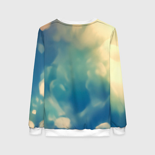 Женский свитшот Лягушка Пепе / 3D-Белый – фото 2