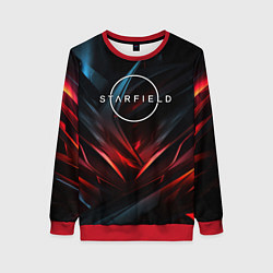 Женский свитшот Starfield abstract logo
