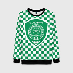 Свитшот женский Футбольный Клуб Ахмат, цвет: 3D-черный