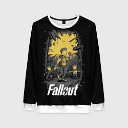 Свитшот женский Fallout boys, цвет: 3D-белый