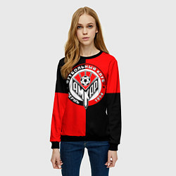 Свитшот женский ФК Амкар, цвет: 3D-черный — фото 2