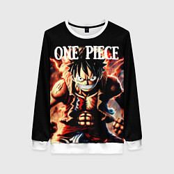 Женский свитшот Злой Луффи из One Piece