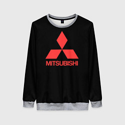 Свитшот женский Mitsubishi sportcar, цвет: 3D-меланж