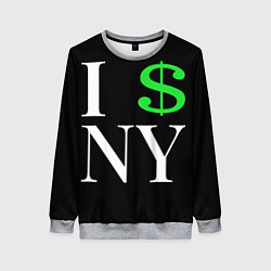 Свитшот женский I steal NY - Payday 3, цвет: 3D-меланж
