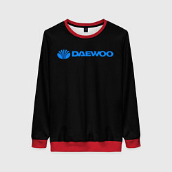 Свитшот женский Daewoo sport korea, цвет: 3D-красный