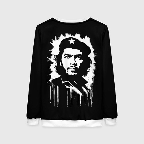 Женский свитшот Che Guevara- аэрография / 3D-Белый – фото 2