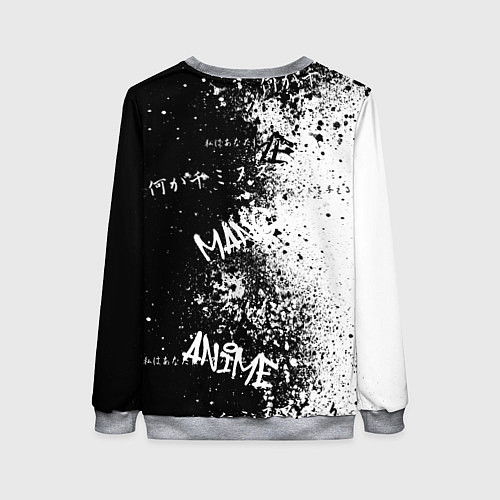 Женский свитшот Баджи из вальхаллы - токийские мстители / 3D-Меланж – фото 2