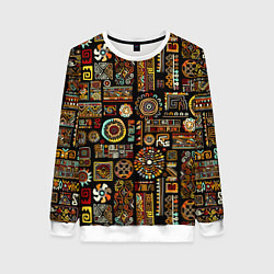 Женский свитшот Африканский этнический орнамент