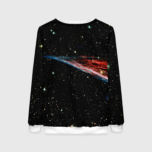 Женский свитшот Капибара бравый космонавт - фантазия / 3D-Белый – фото 2