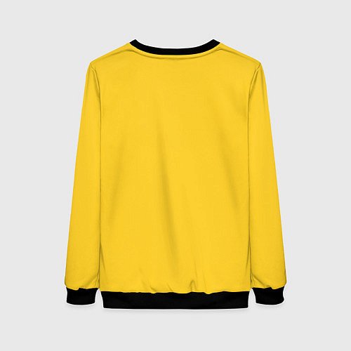 Женский свитшот Пончик Гомера / 3D-Черный – фото 2