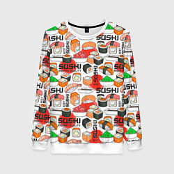 Женский свитшот Best sushi