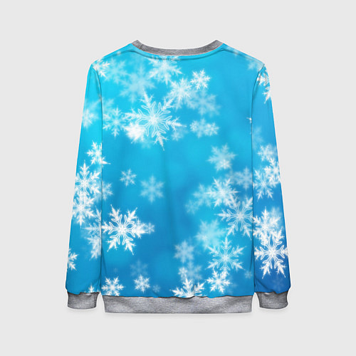 Женский свитшот 2023 пережили встречайте 2024 / 3D-Меланж – фото 2