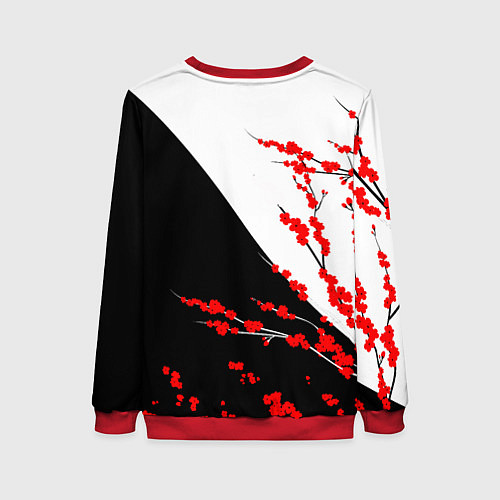 Женский свитшот Tokyo Dragon / 3D-Красный – фото 2