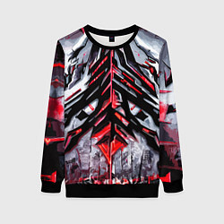 Женский свитшот Разлом в стене