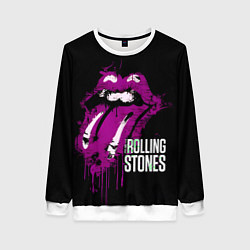 Женский свитшот The Rolling Stones - lips