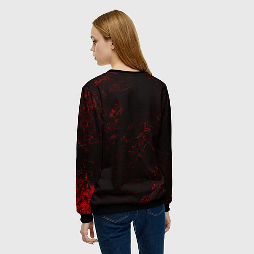 Женский свитшот Painkiller Judas Priest / 3D-Черный – фото 4