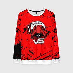 Женский свитшот Counter strike смерть логотип команды стикер