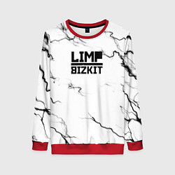 Свитшот женский Limp bizkit storm black, цвет: 3D-красный