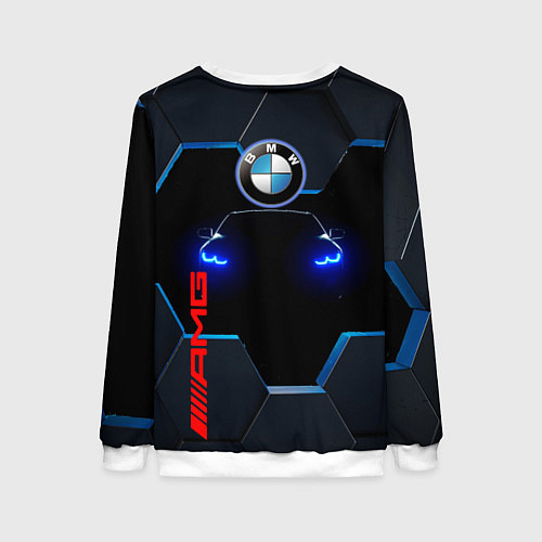 Женский свитшот Тень BMW / 3D-Белый – фото 2