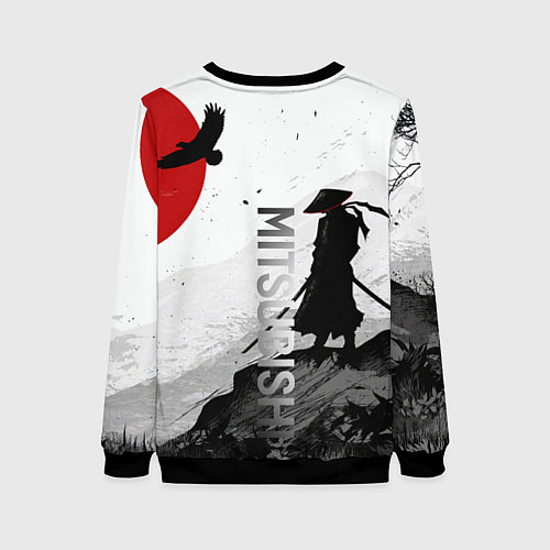 Женский свитшот Мечта самурая / 3D-Черный – фото 2