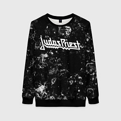 Женский свитшот Judas Priest black ice
