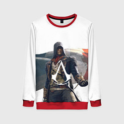Свитшот женский Французская революция Assassins, цвет: 3D-красный