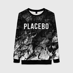 Свитшот женский Placebo black graphite, цвет: 3D-черный