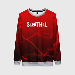 Женский свитшот Silent Hill storm abstraction