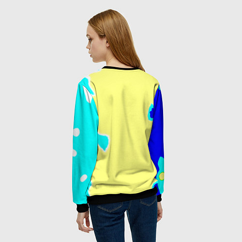 Женский свитшот Тоттенхэм Хотспур футбольный клуб / 3D-Черный – фото 4