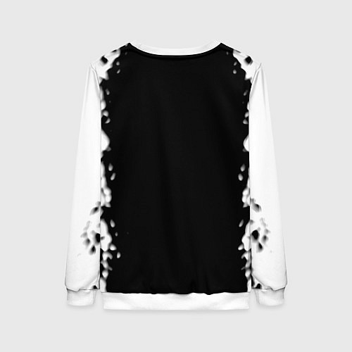 Женский свитшот Horizon zero dawn краски белые / 3D-Белый – фото 2