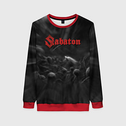 Женский свитшот Sabaton rock steel band