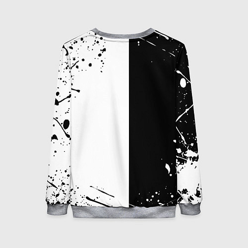 Женский свитшот Marshmello краски музыка / 3D-Меланж – фото 2