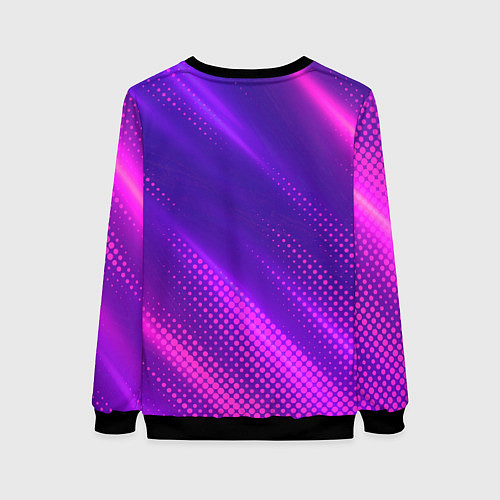 Женский свитшот Leeds United legendary sport grunge / 3D-Черный – фото 2