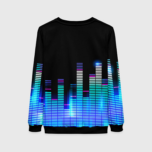 Женский свитшот Judas Priest эквалайзер / 3D-Черный – фото 2