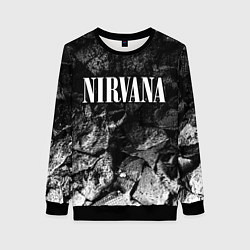 Женский свитшот Nirvana black graphite