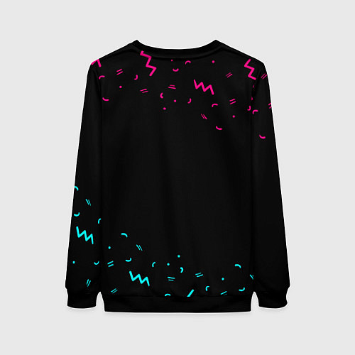 Женский свитшот Within Temptation - rock star cat / 3D-Черный – фото 2